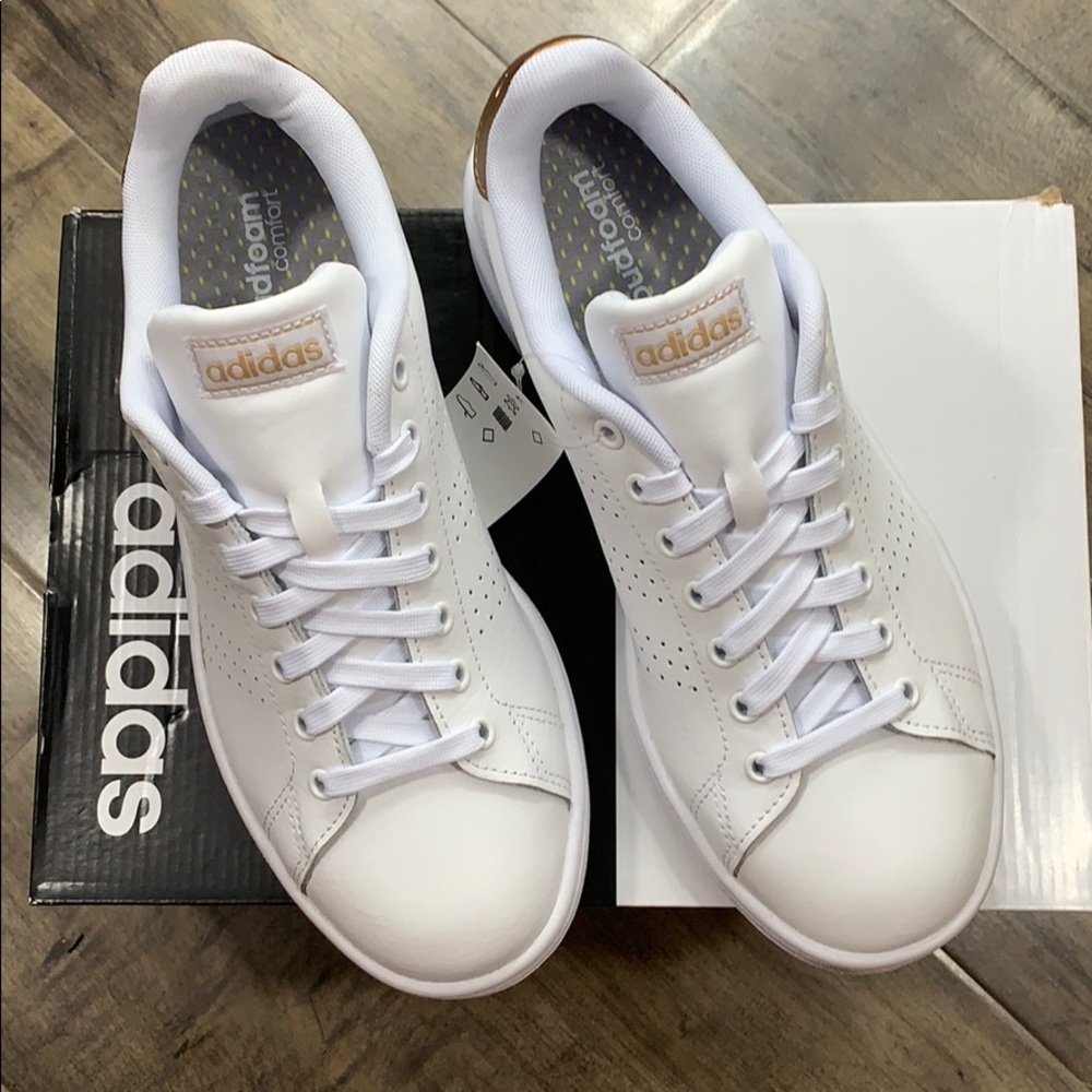 ADIDAS ADVANTAGE WMNS White/gold - Picture 5 of 16